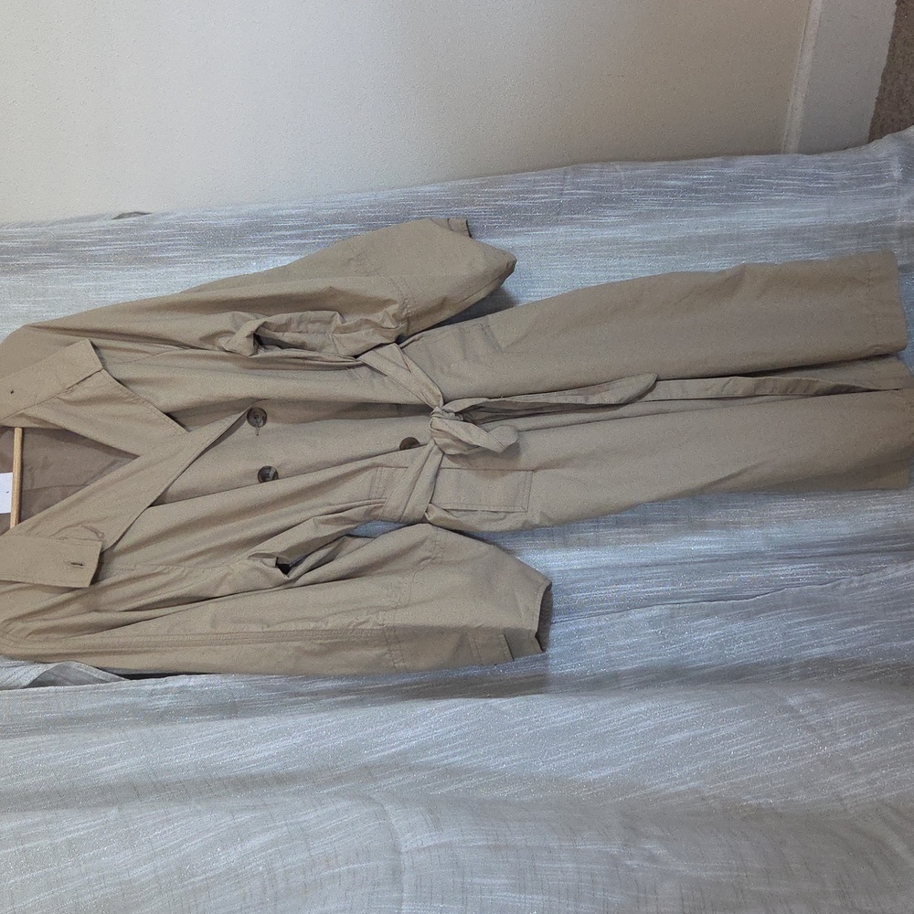 Old Navy Tan Trench Coat